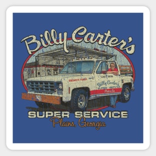 Billy Carter's Super Service 1972 Sticker